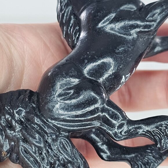 Breyer Extreme Custom Clydesdale Mold Stablemate Horse Signed AZA 2002 FLAWS CM - Picture 12 of 12